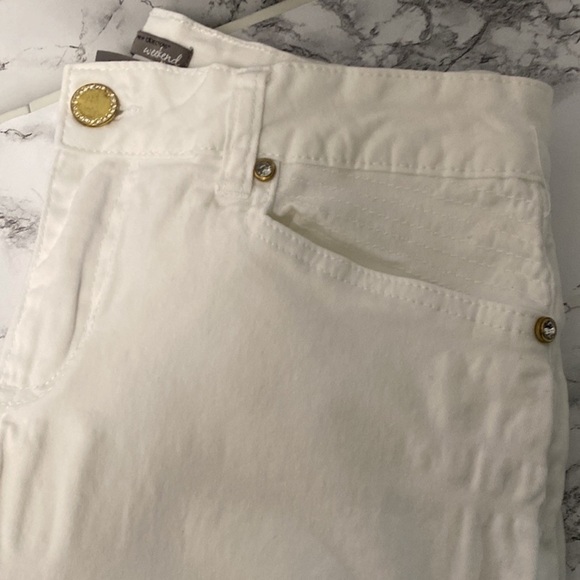 New Direction Weekend Women White Pants Size 8 - Picture 9 of 16